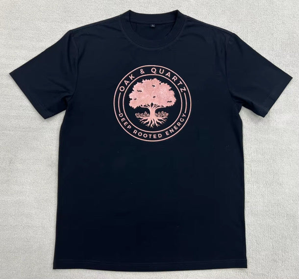 Oak & Quartz T-Shirt (Black)