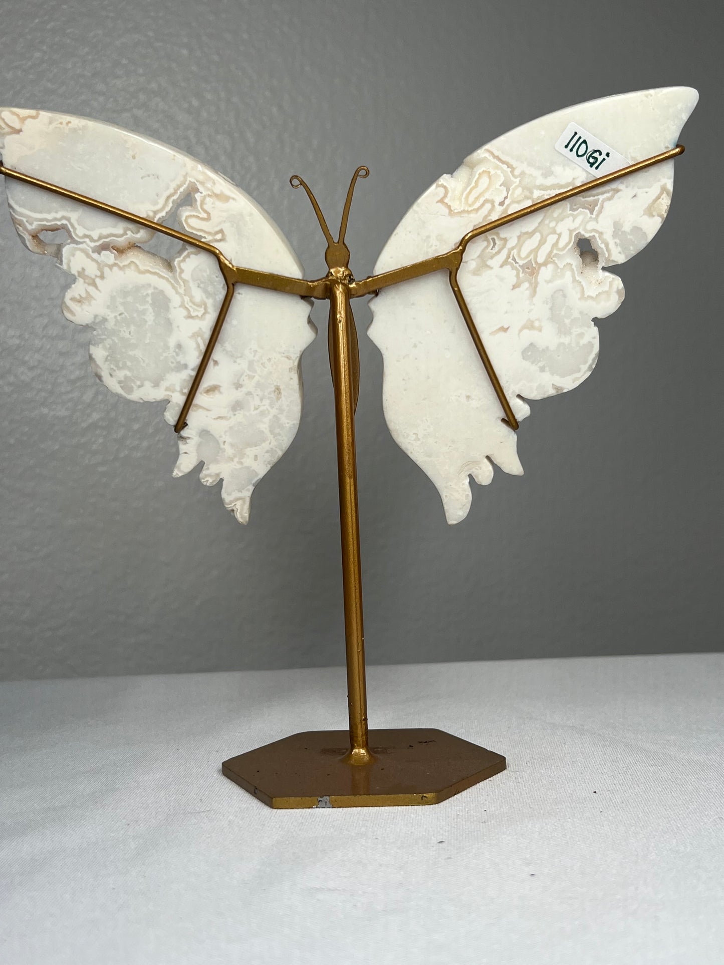 White Plume Agate Wings