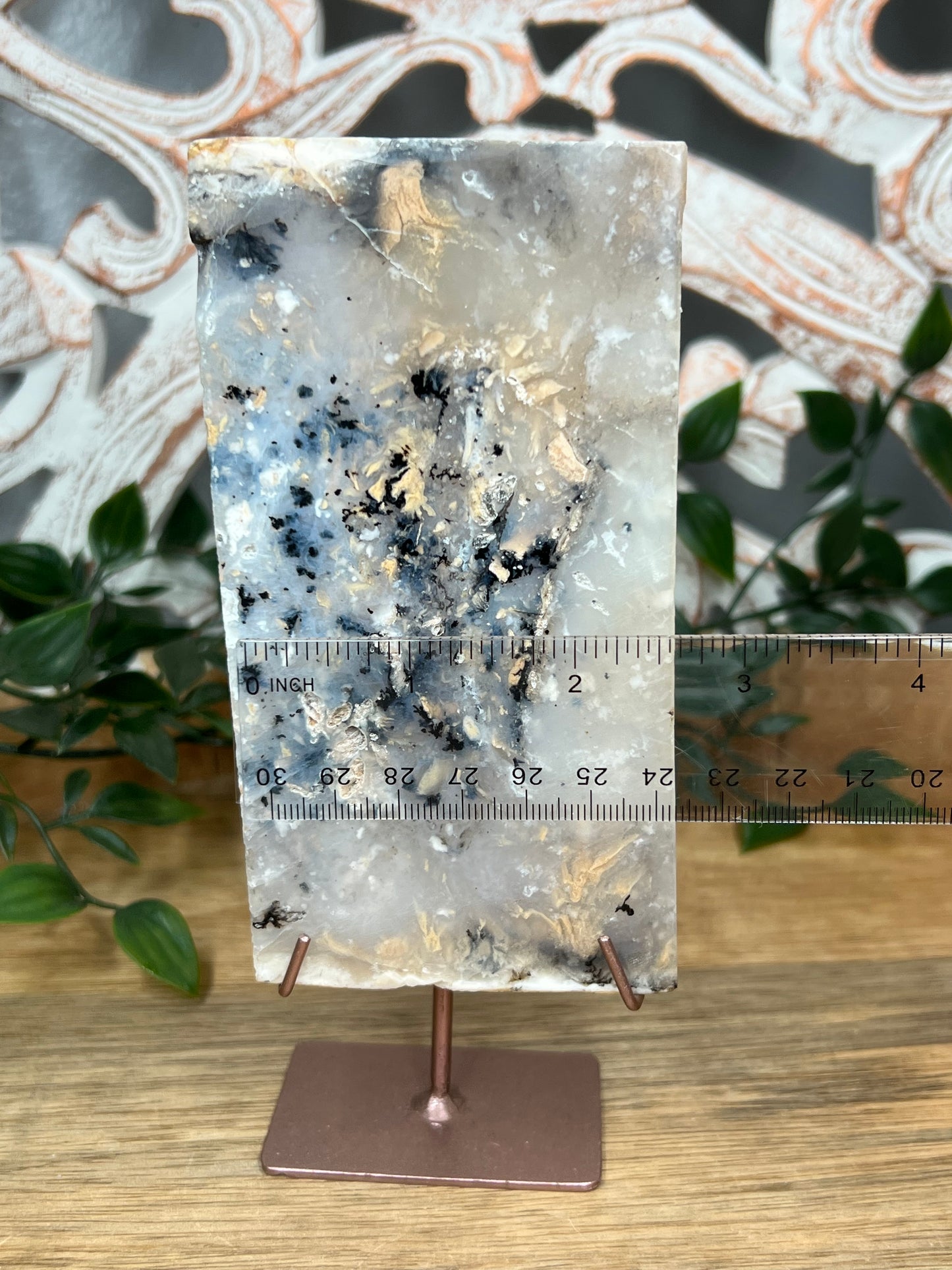 Dendritic Tiger Agate Slab