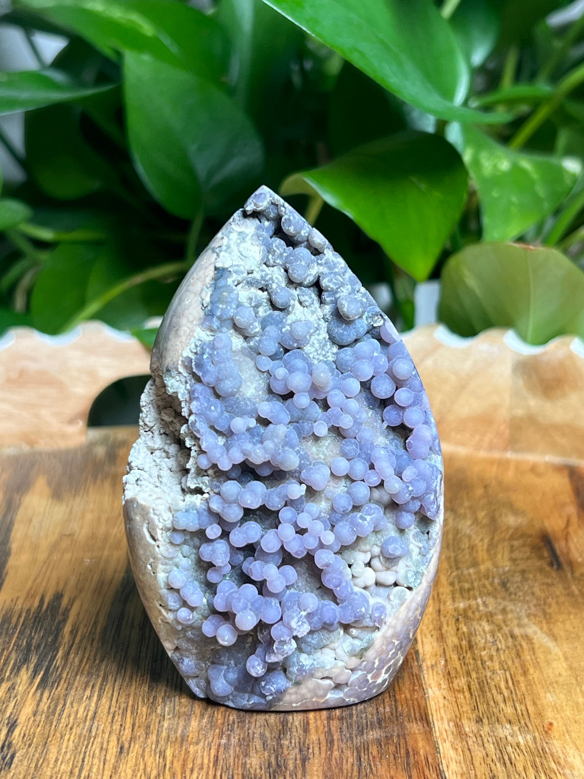 Grape Agate Flame: Qi