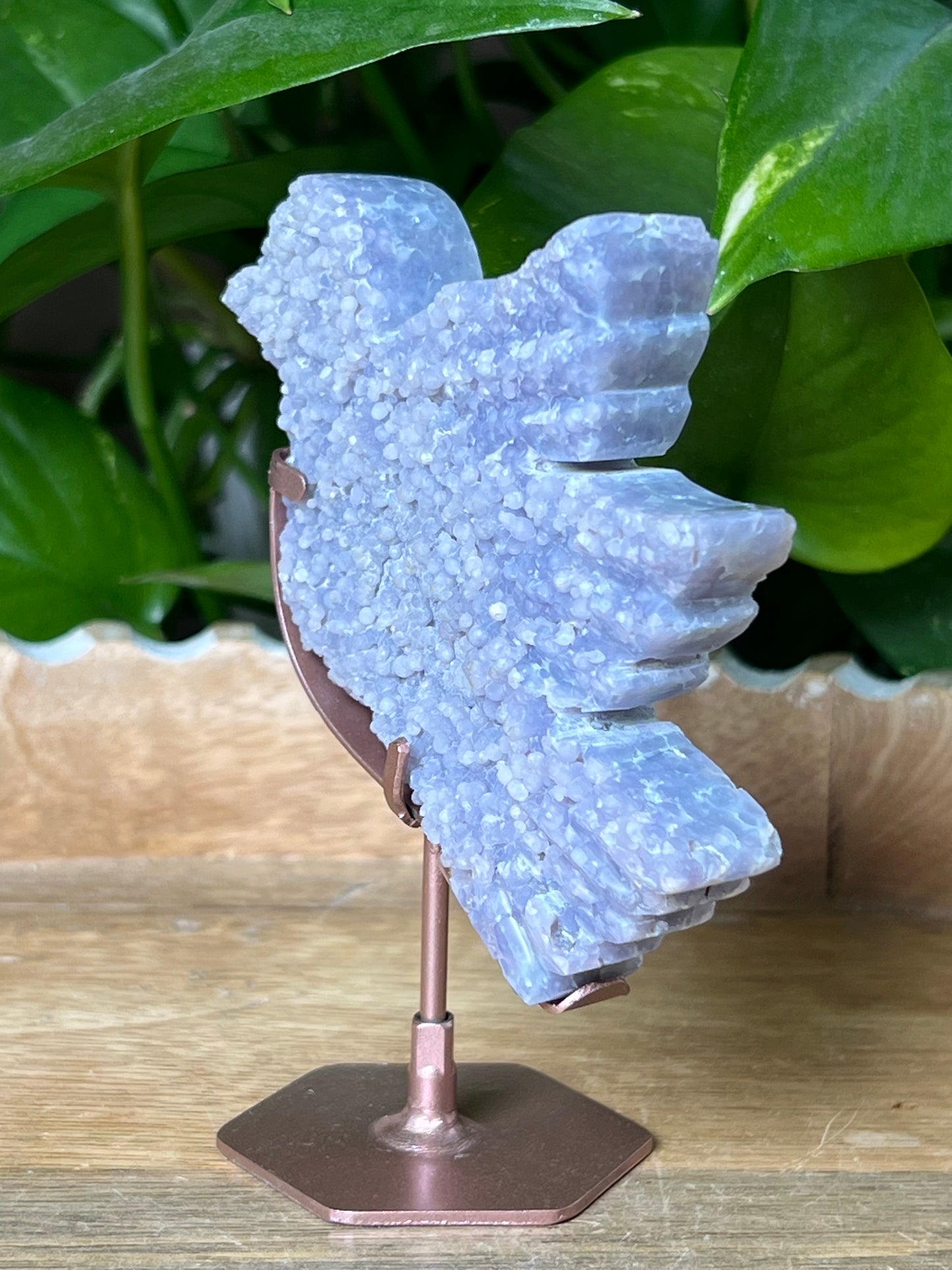 Grape Agate Bird