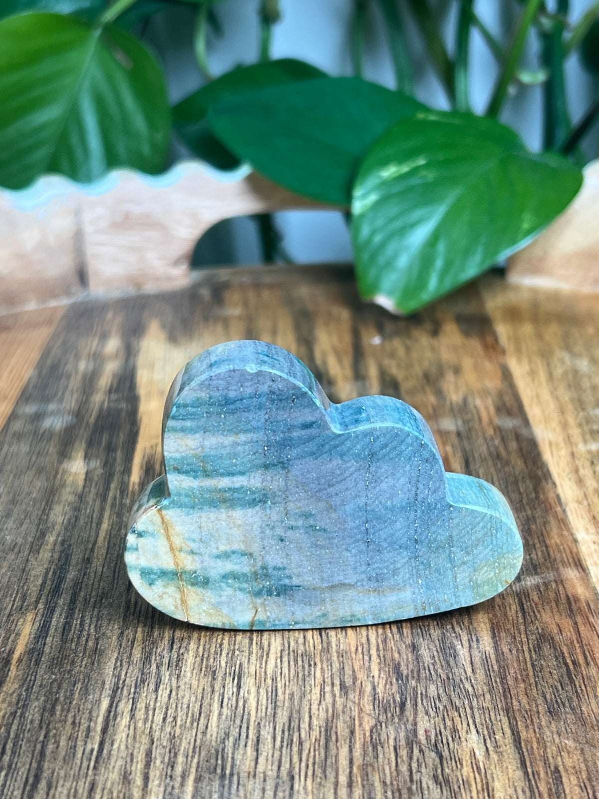 Blue Green Jasper Mini Cloud: PD