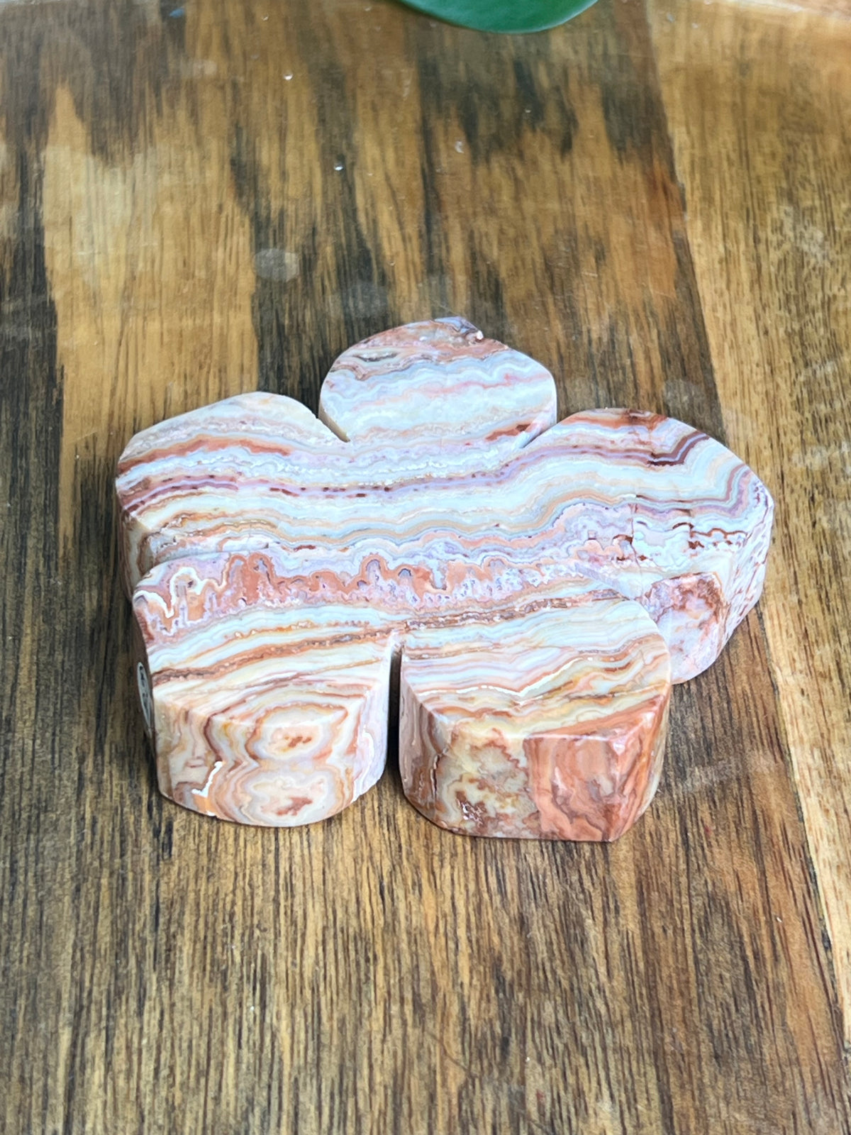 Crazy Lace Agate Flower: CB