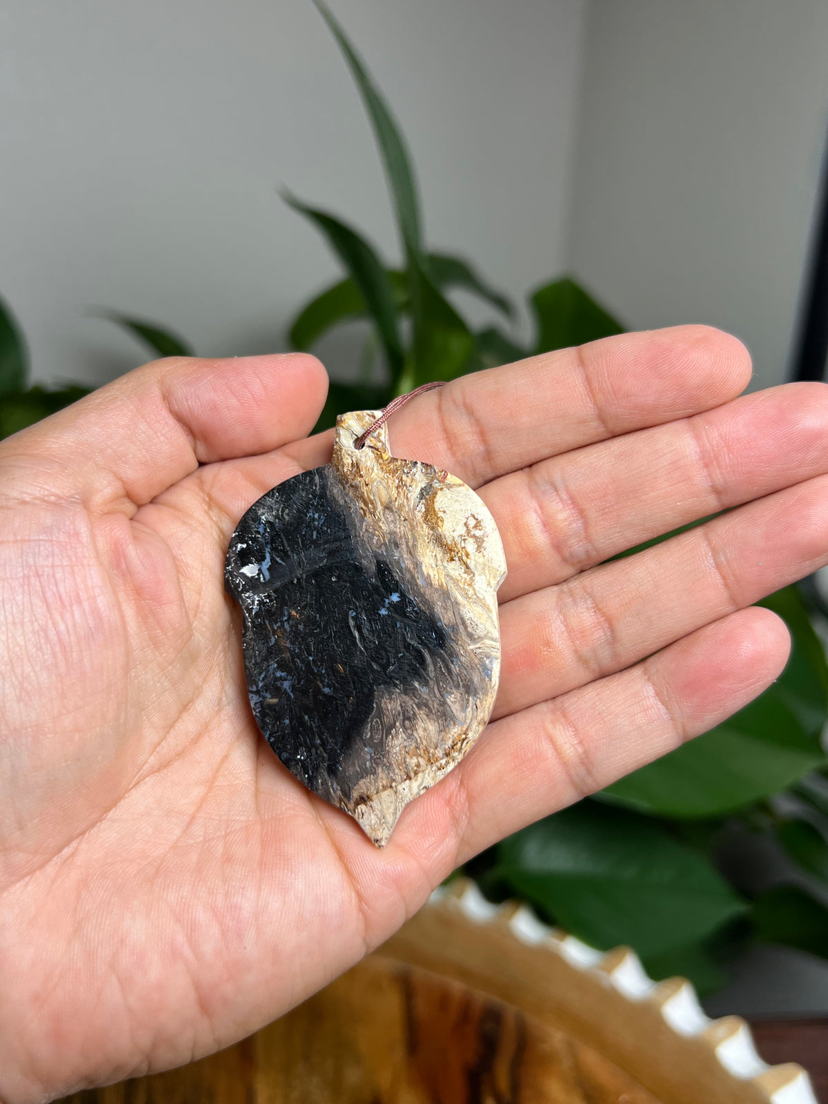 Palm Root Ornament Acorn: SB