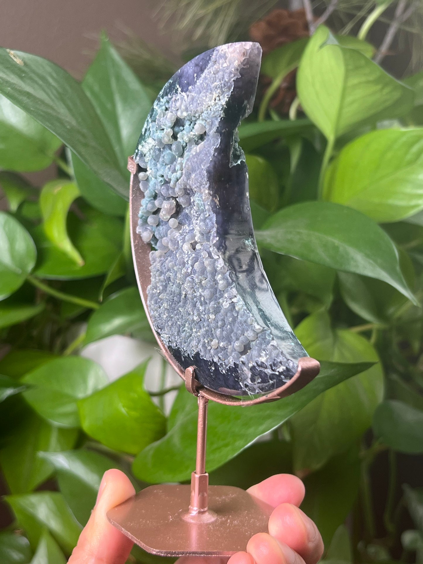 Grape Agate Moon