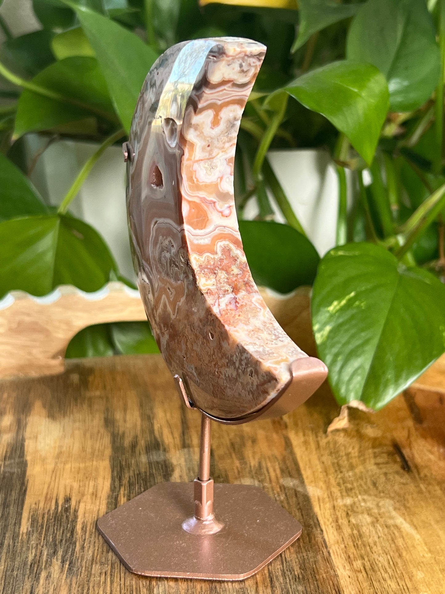Crazy Lace Agate Moon PA