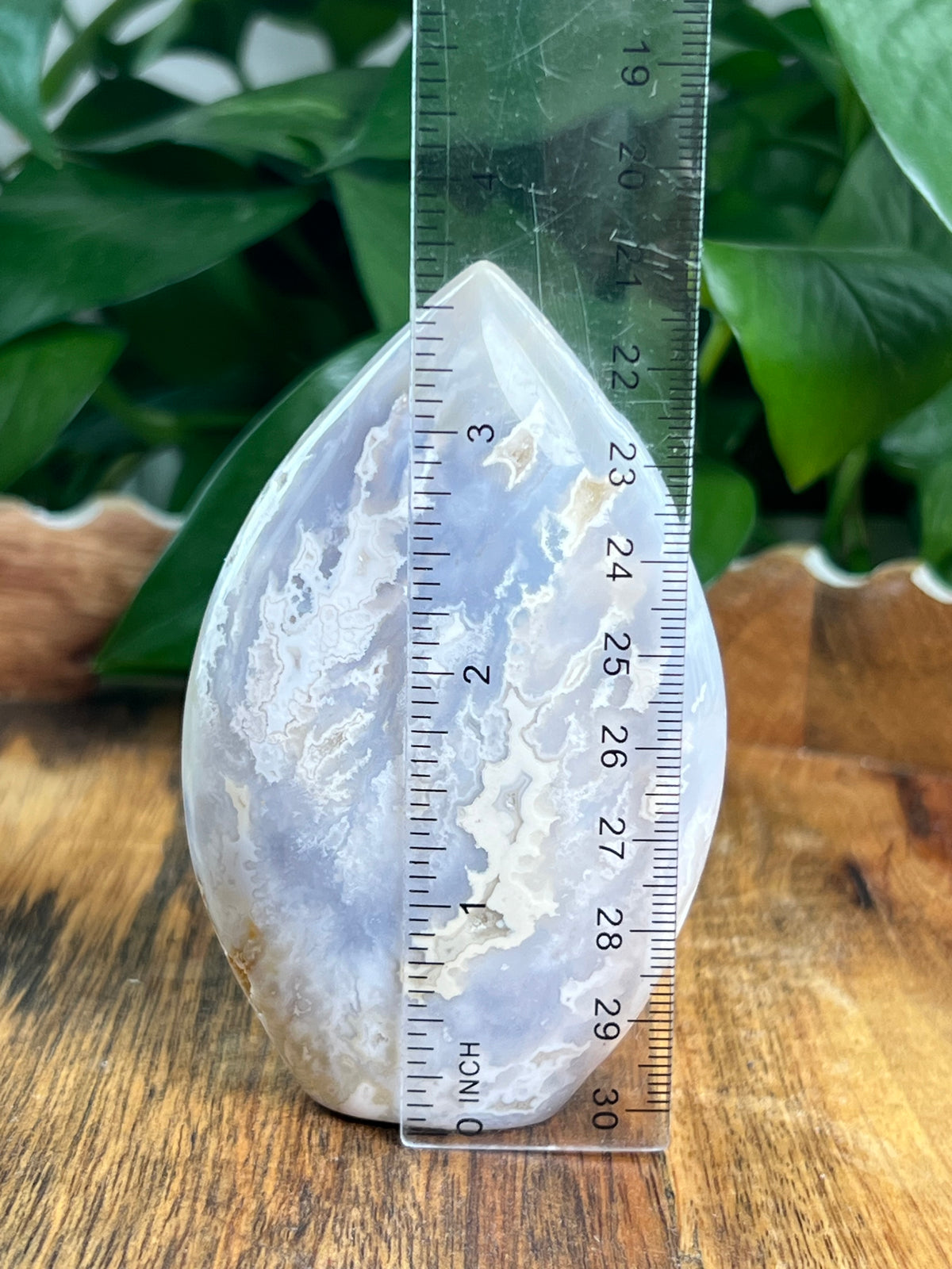 Winter Plume Agate Flame: PA