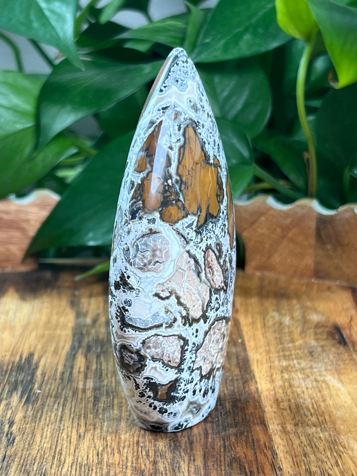 Brecciated Jasper Flame: B