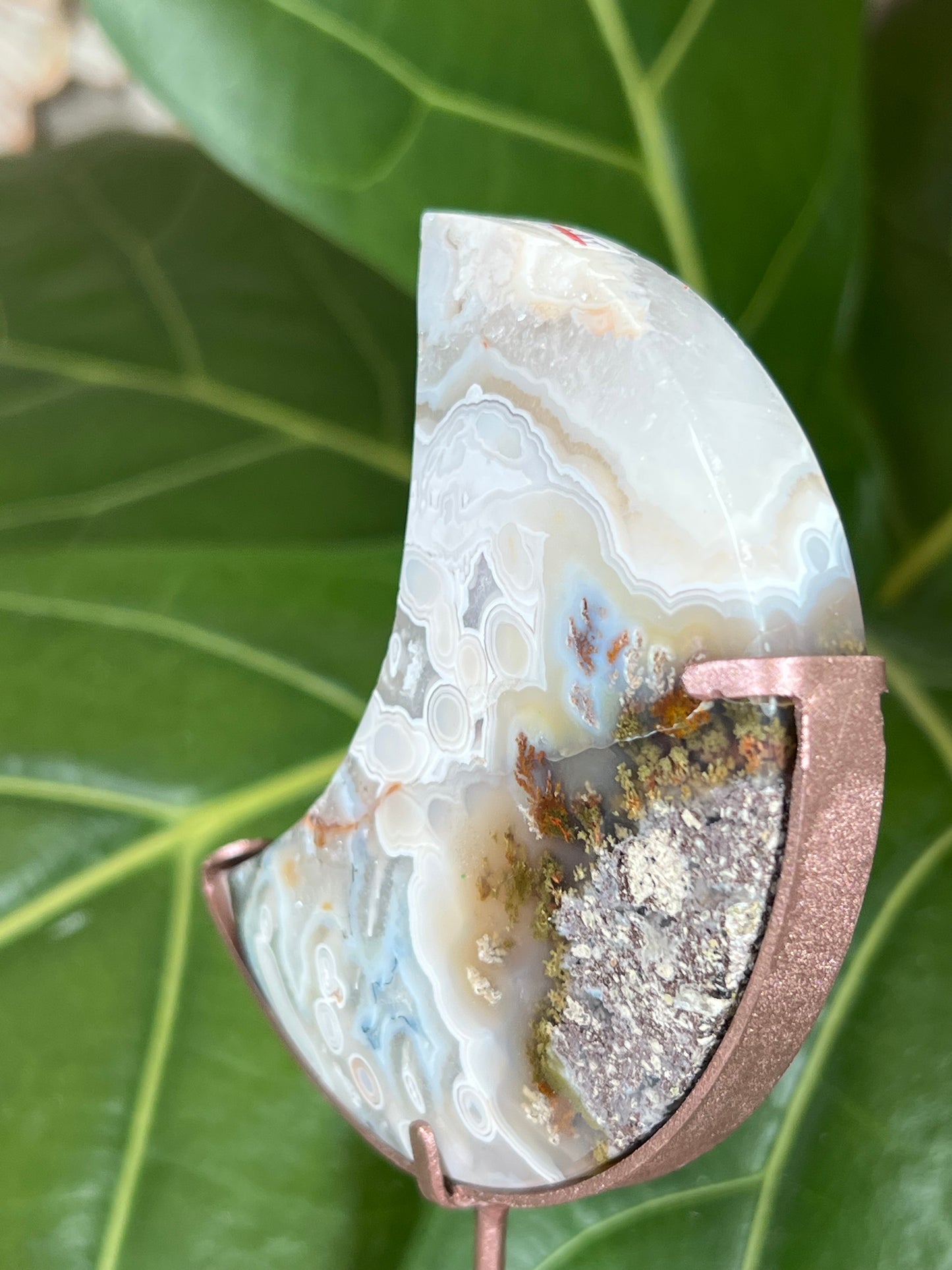Scenic Moss Agate Moon