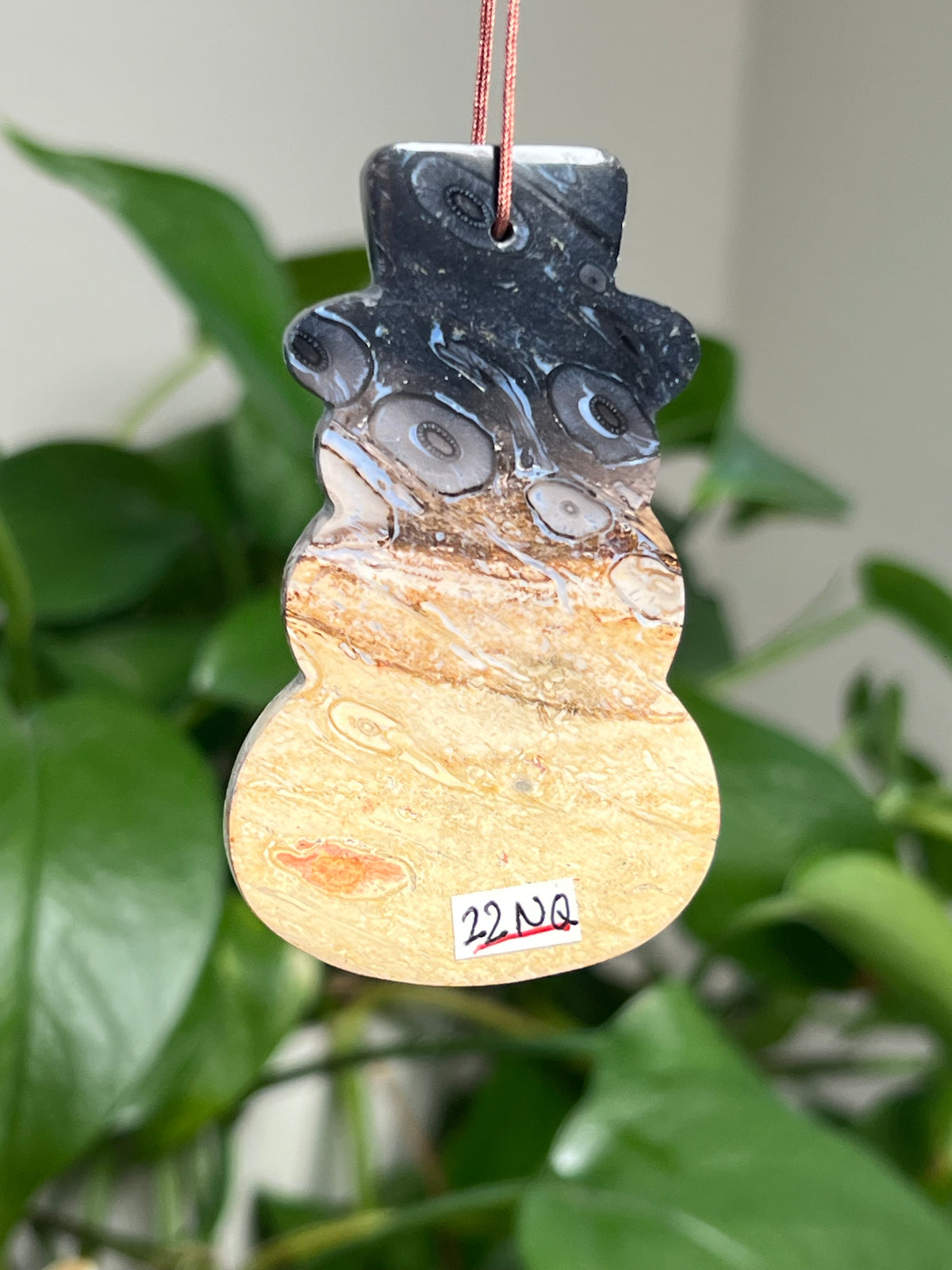 Palm Root Snowman Ornaments