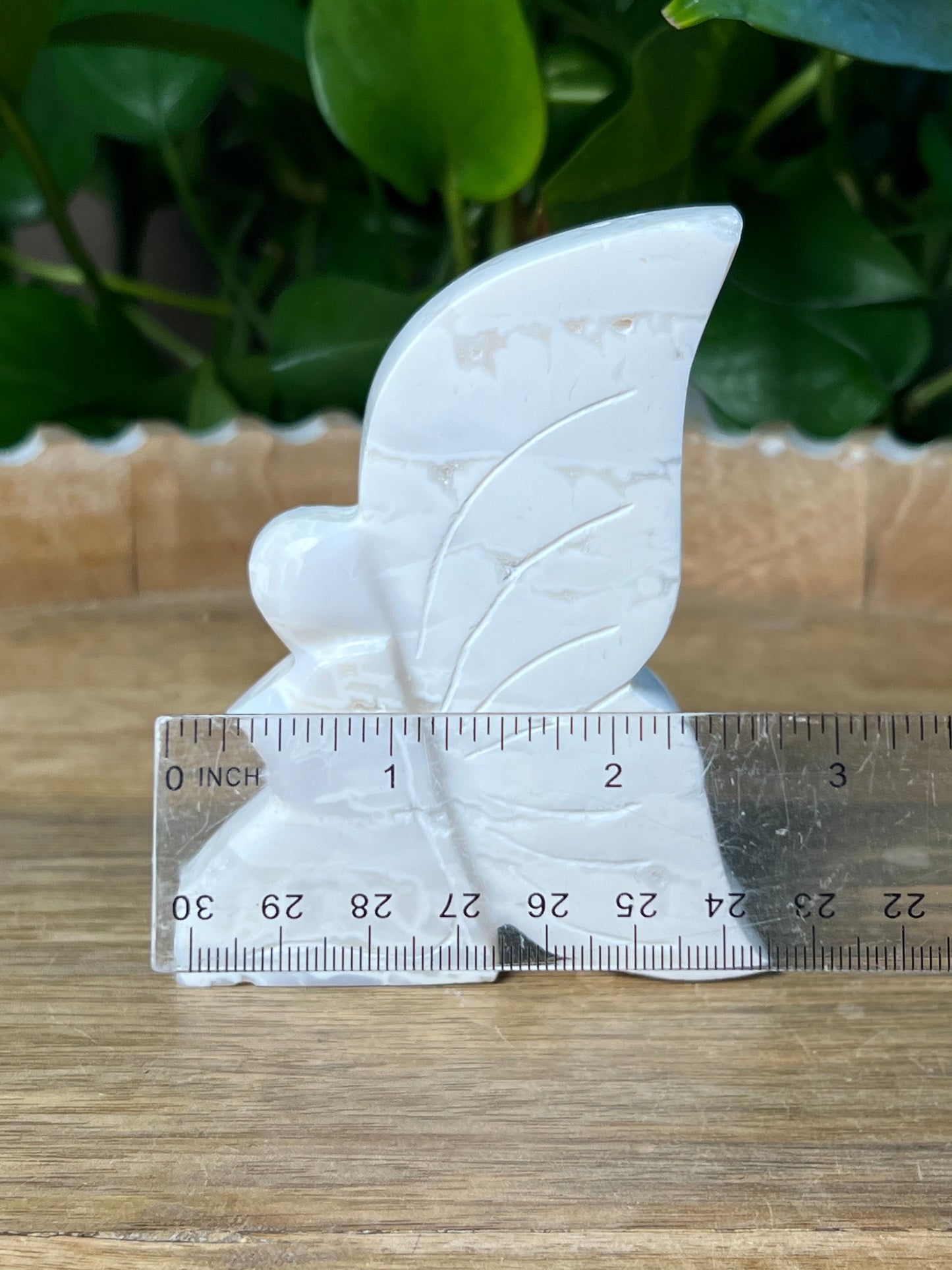 White Plume Agate Fairy