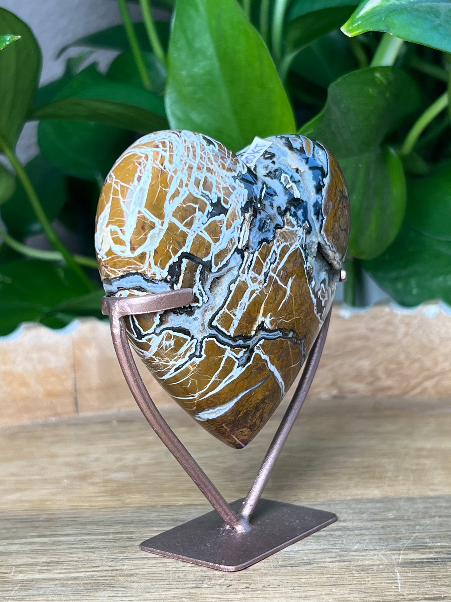 Brecciated Jasper Heart