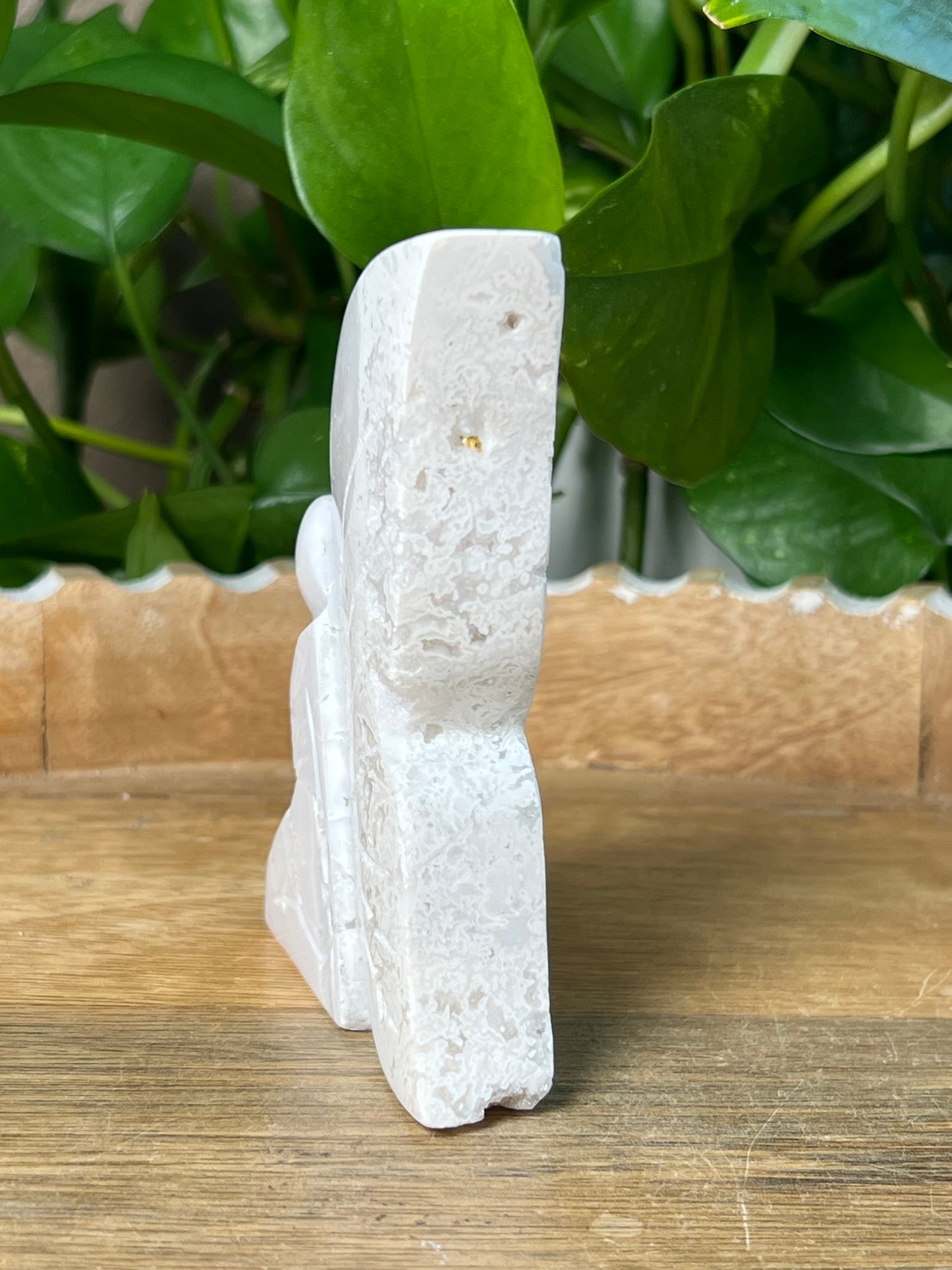 White Plume Agate Fairy