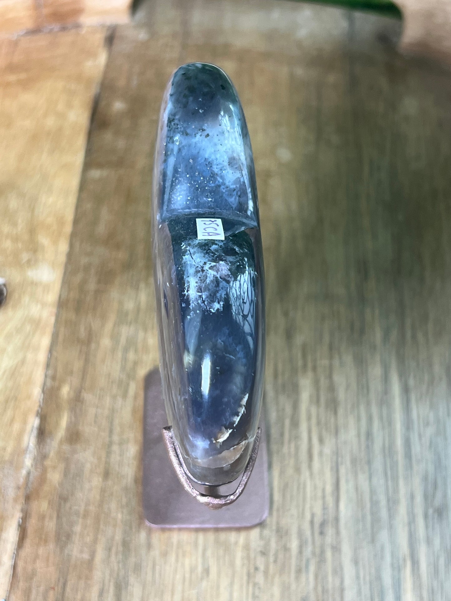 Purple Chalcedony Heart