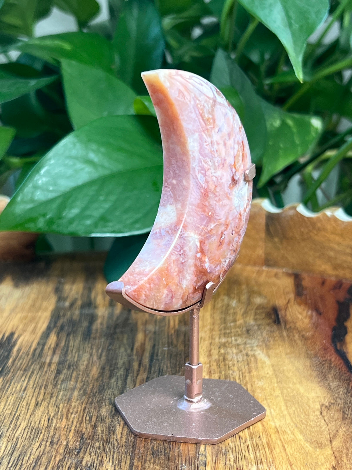 Pink Carnelian Moon: HC
