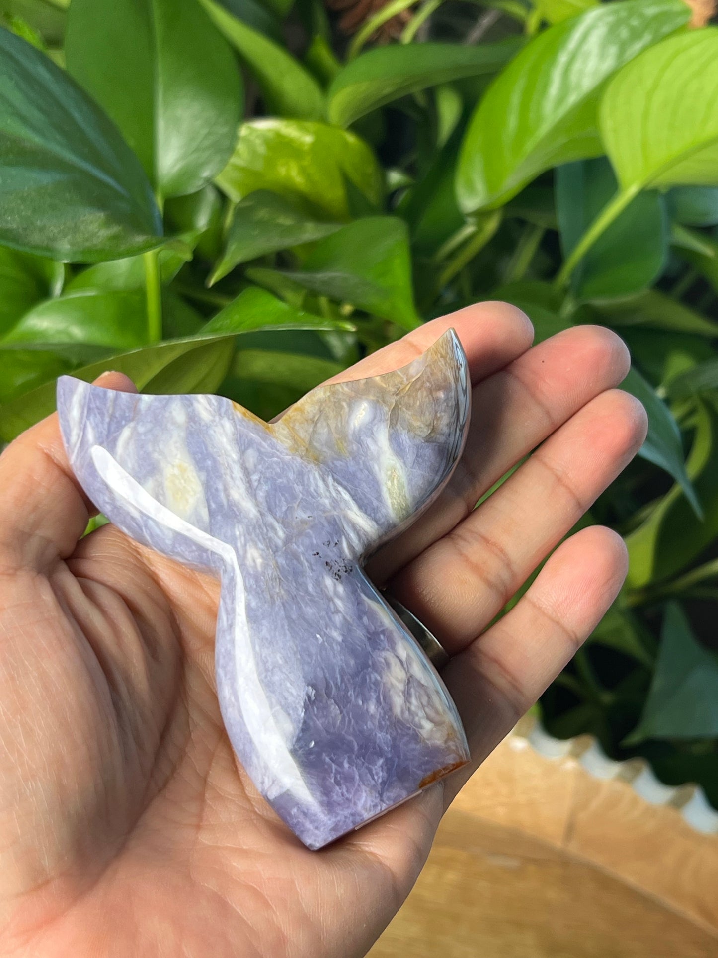Purple Chalcedony Tail