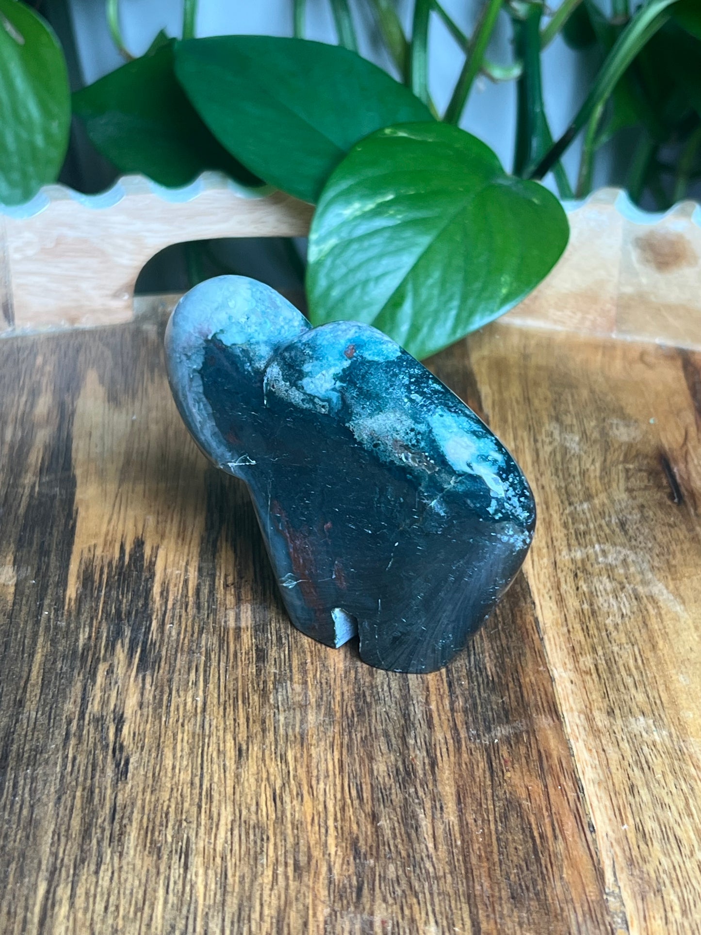 Blue Green Jasper Buffalo: BQ