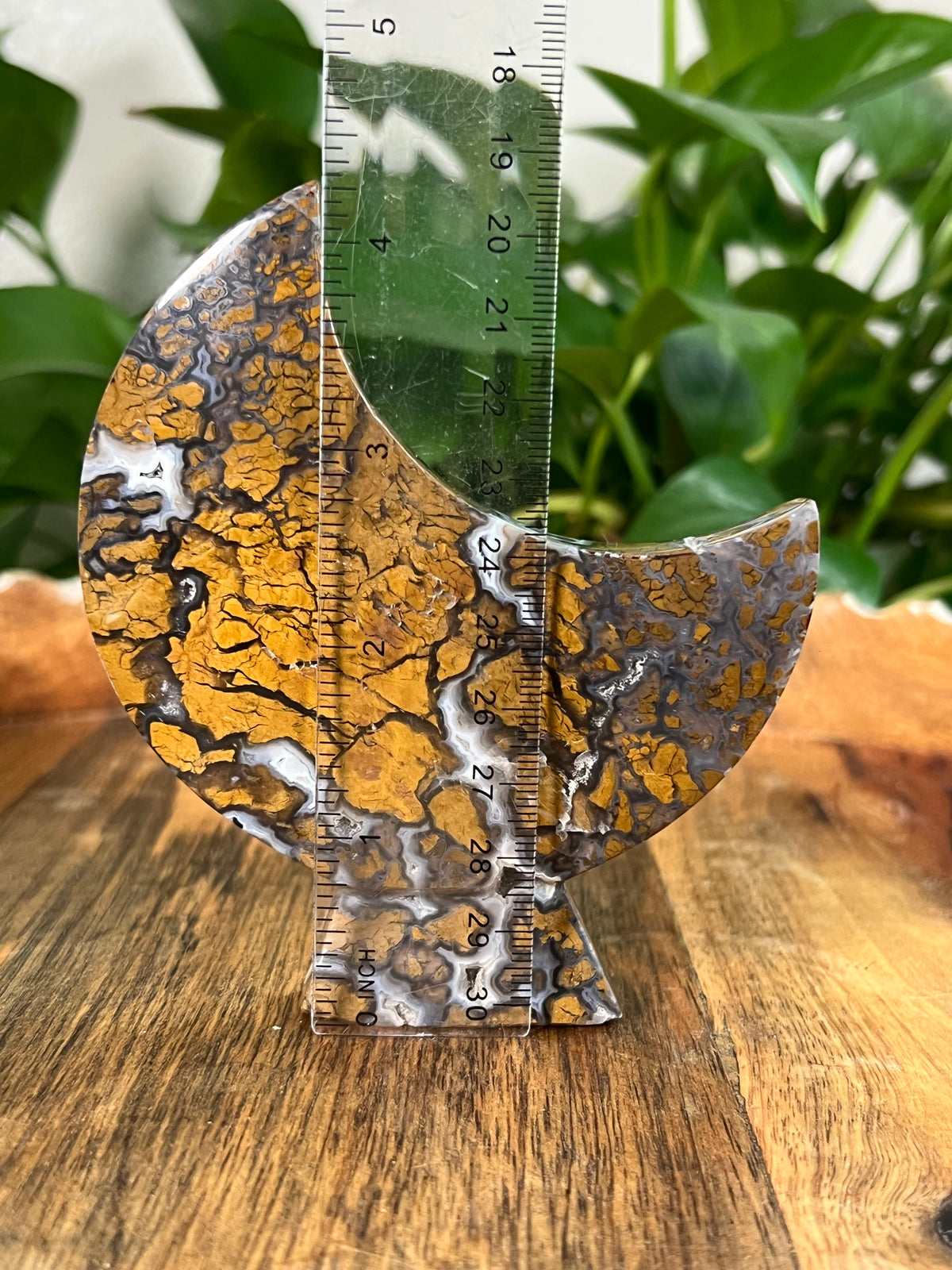 Brecciated Jasper Self Standing Moons