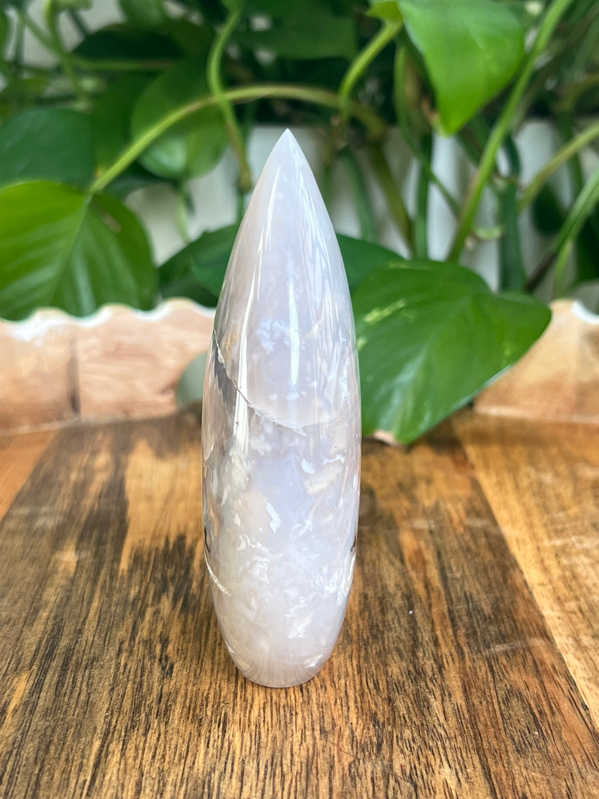 Dendritic Tiger Agate Flame: AA