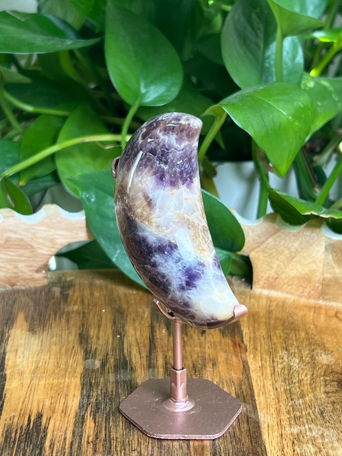 Indonesian Amethyst Puffy Moon: XR