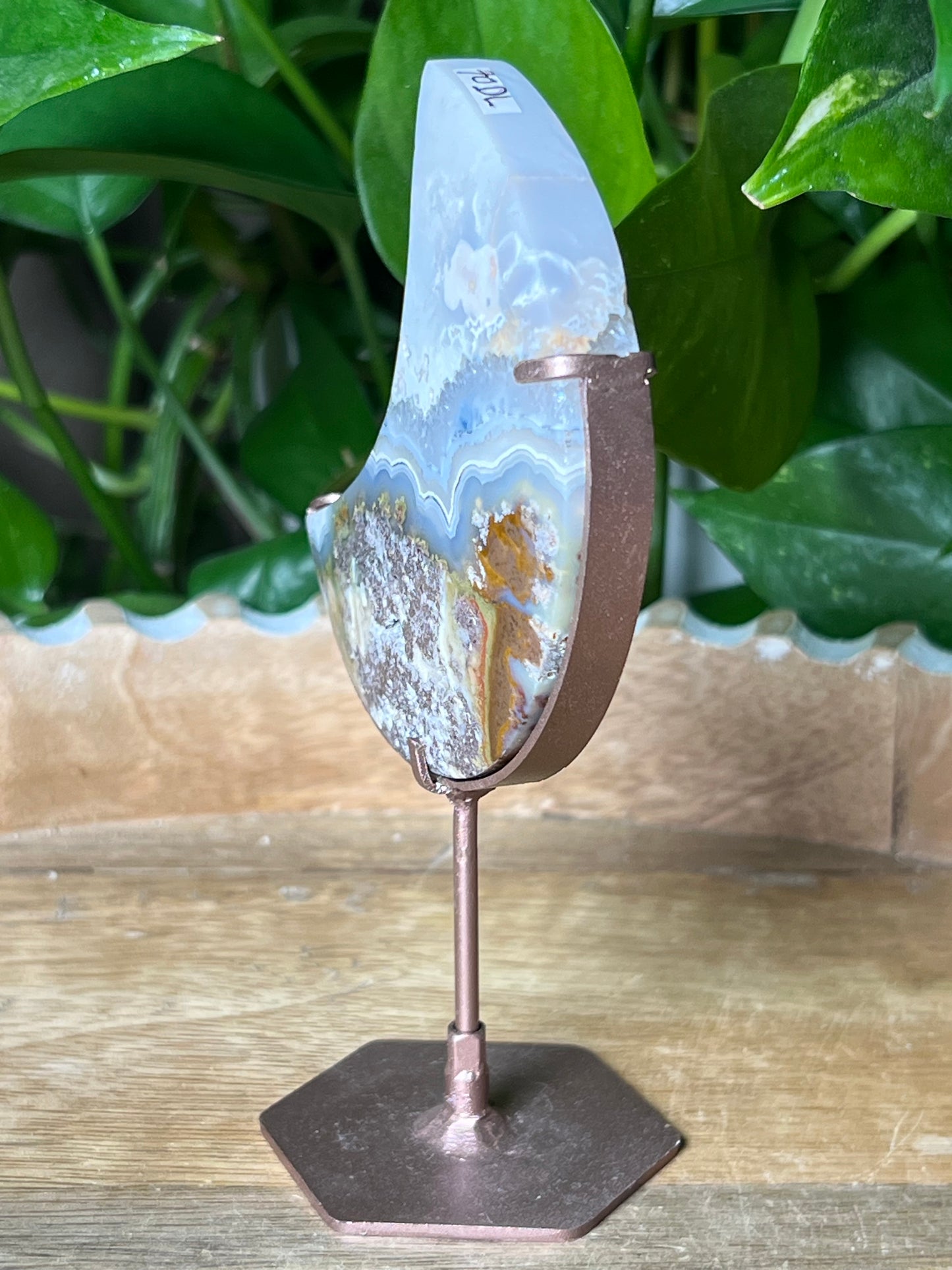 Scenic Moss Agate Moon: DL