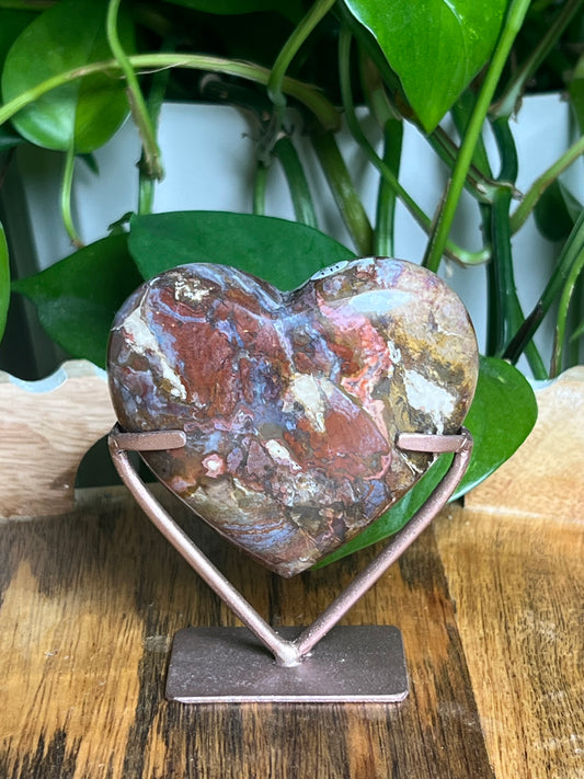 River Jasper Heart: TH