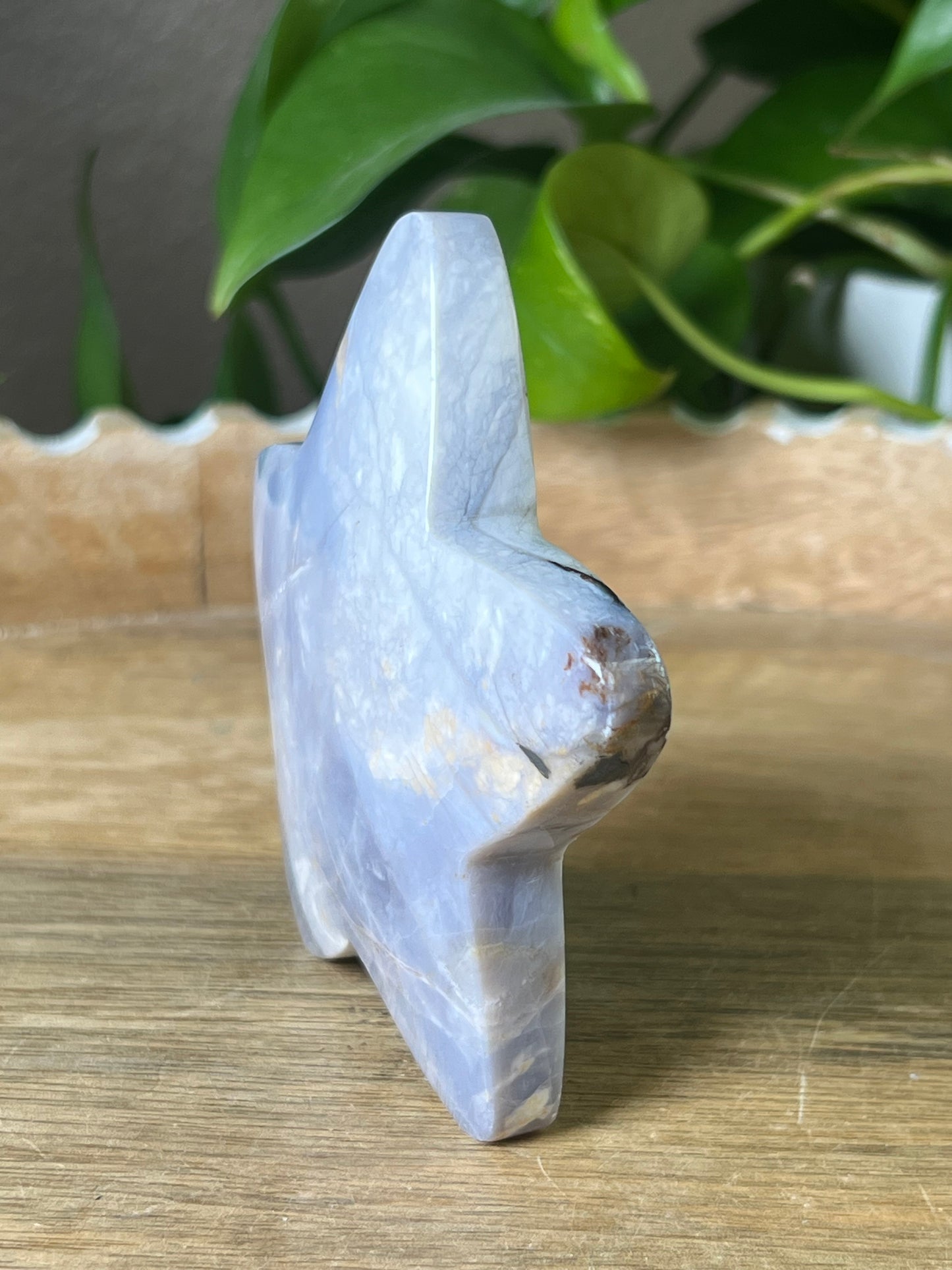 Purple Chalcedony Star