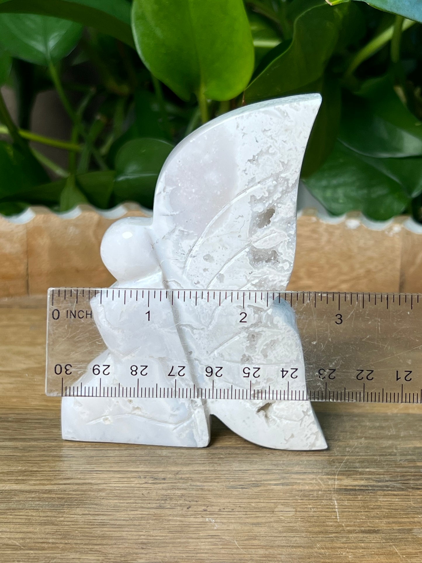 White Plume Agate Fairy