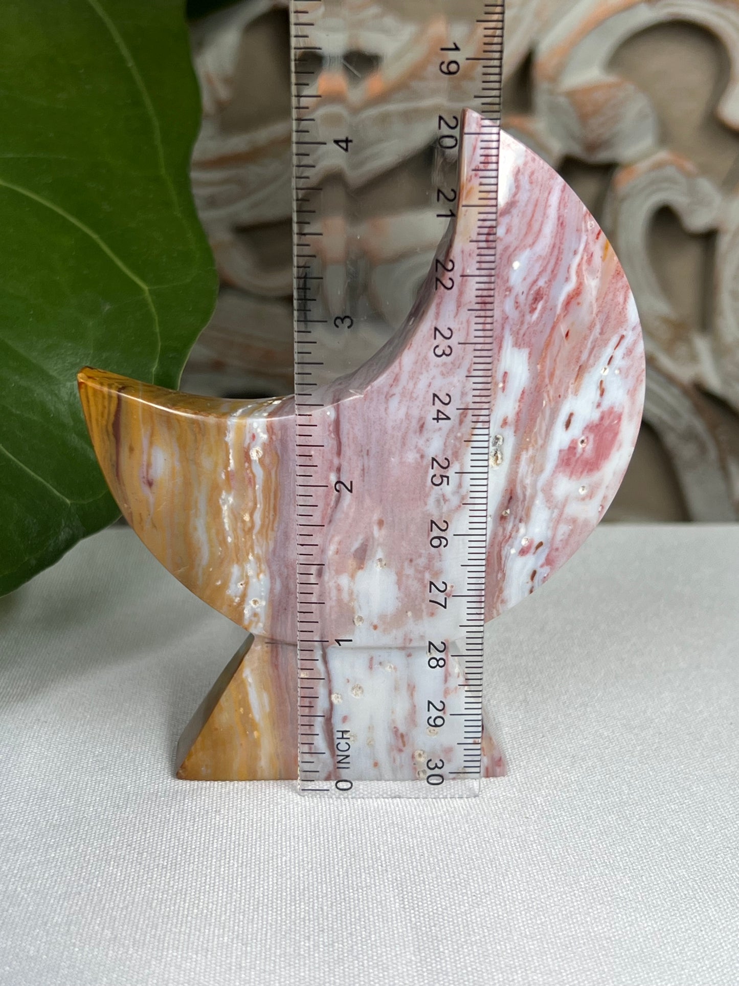 Milky Jasper Moon