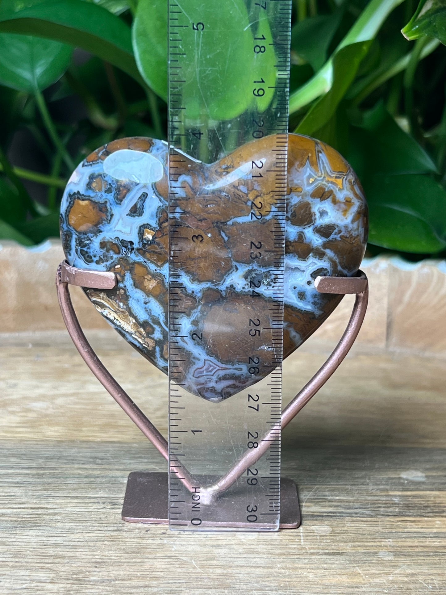 Brecciated Jasper Heart