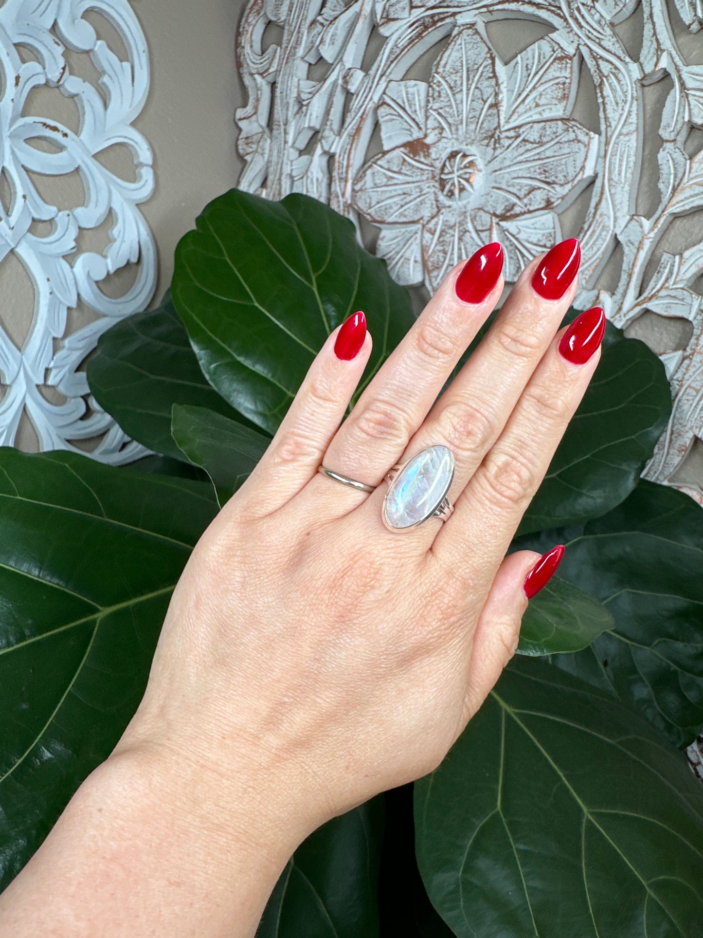 Premium Moonstone Designer Ring