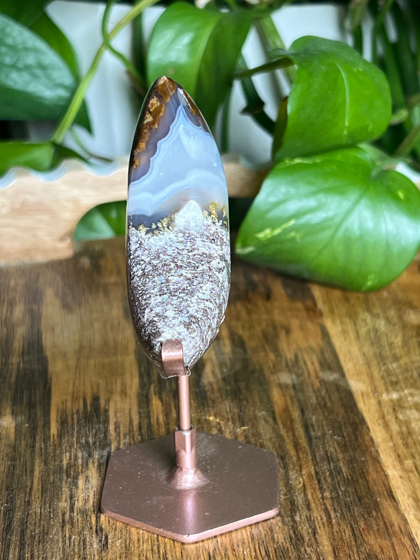 Scenic Moss Agate Moon