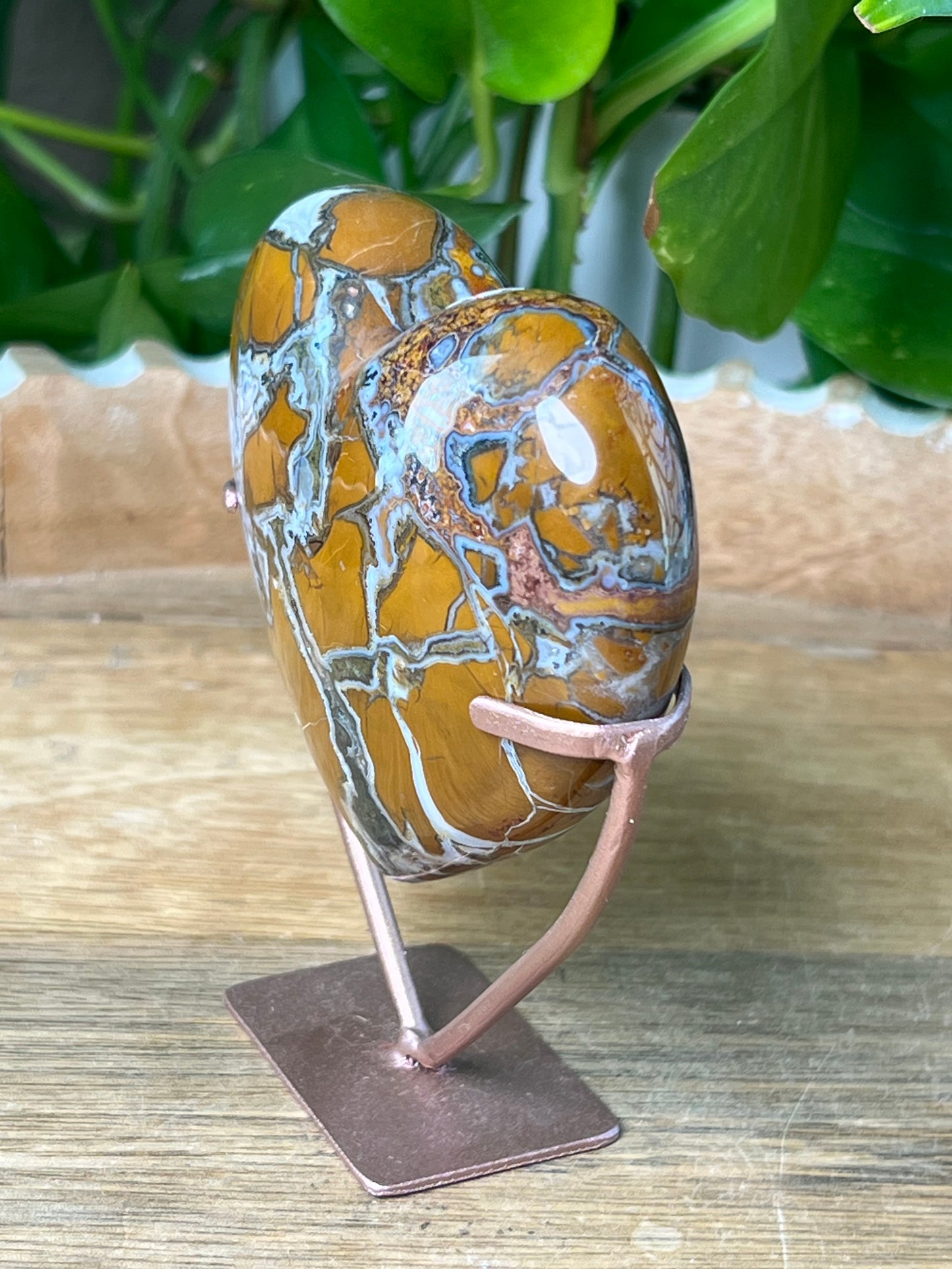 Brecciated Jasper Heart