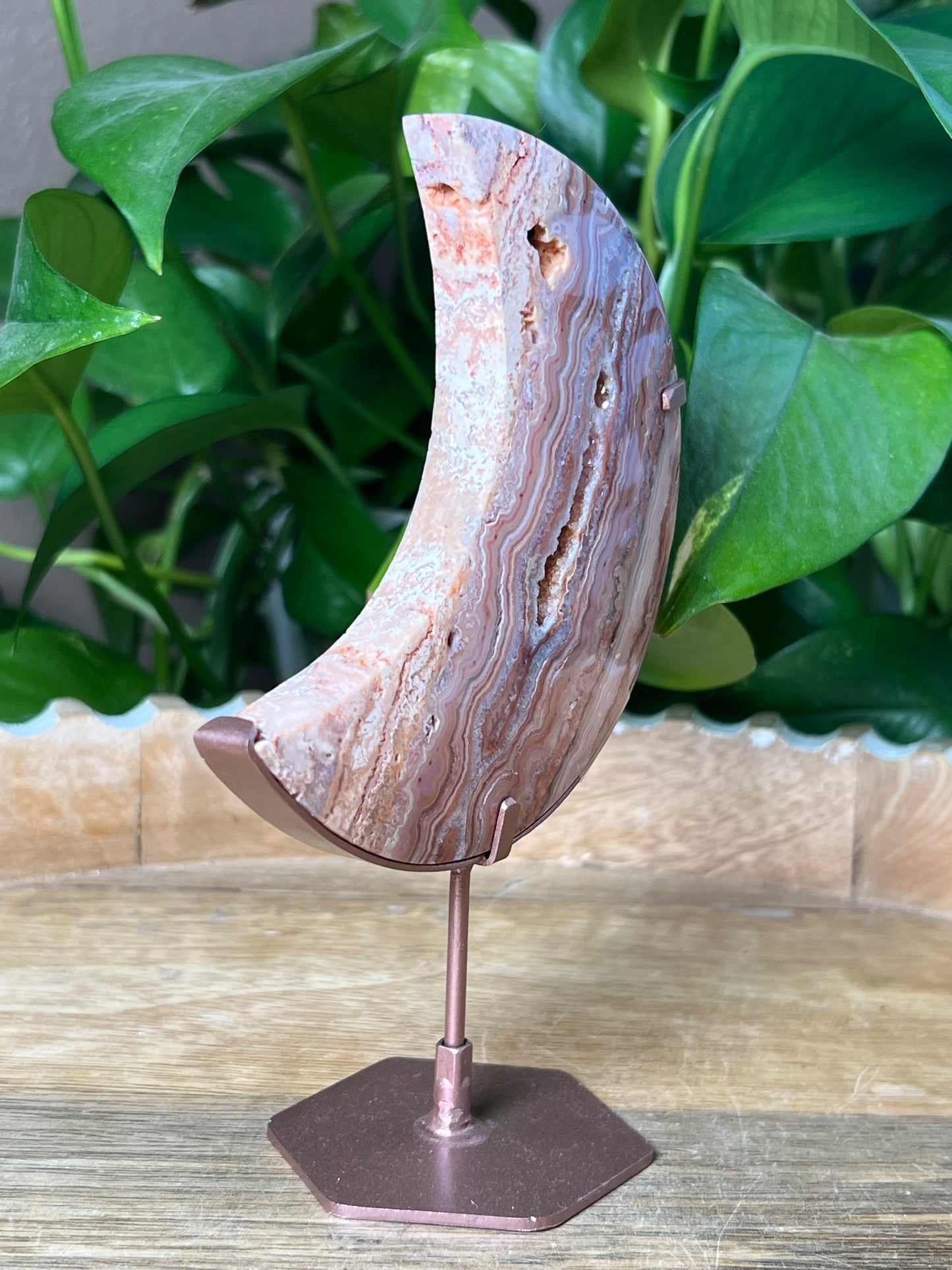 Crazy Lace Agate Moon