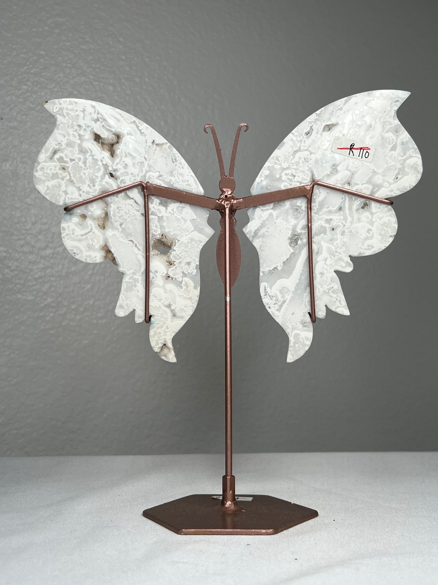 White Plume Agate Wings