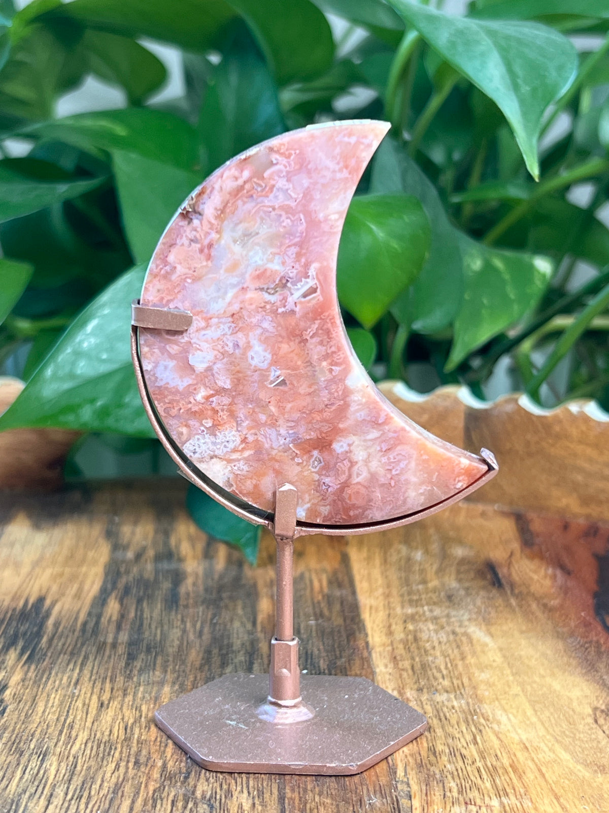 Pink Carnelian Moon: HC