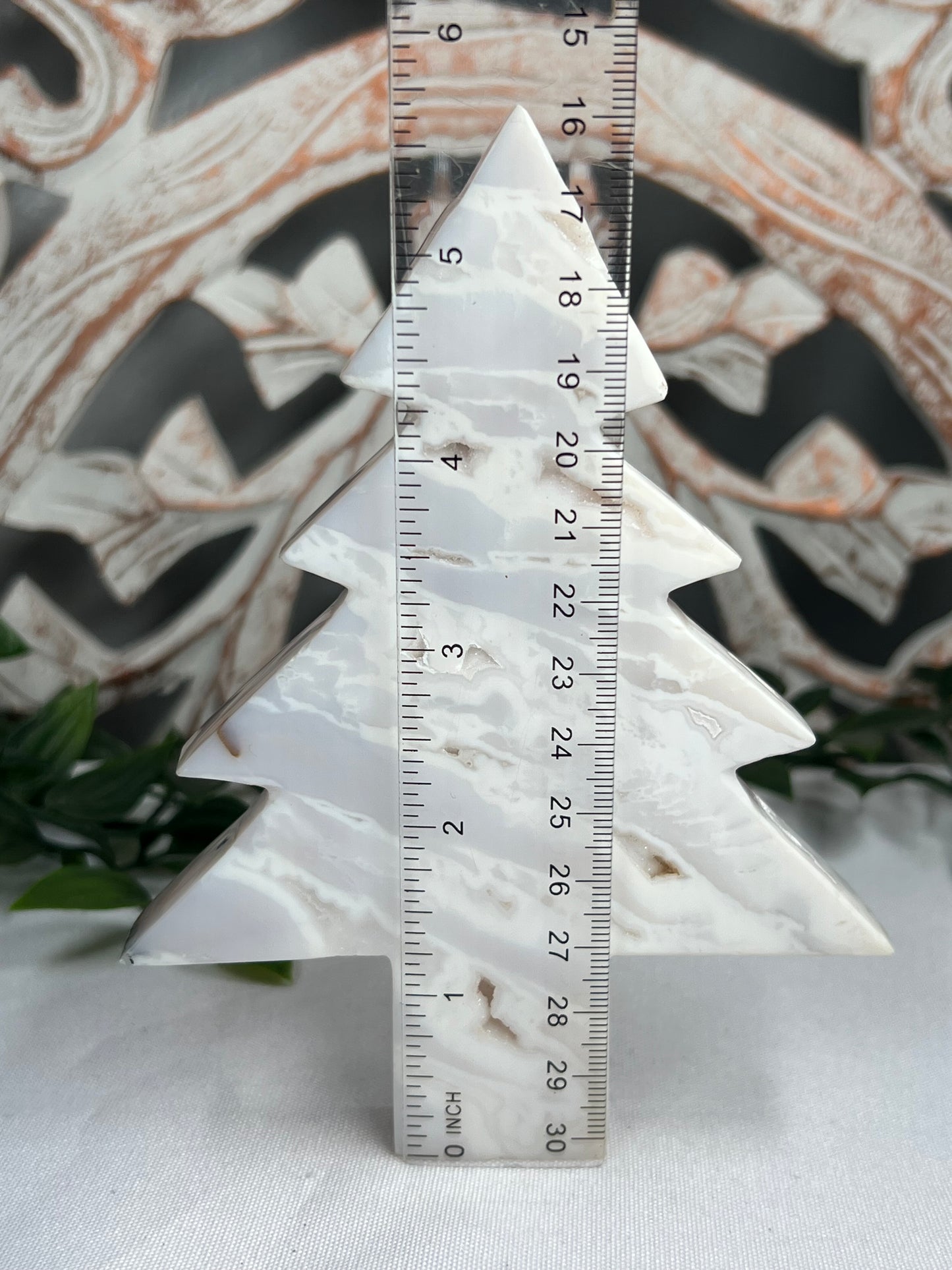 White Plume Agate Tree