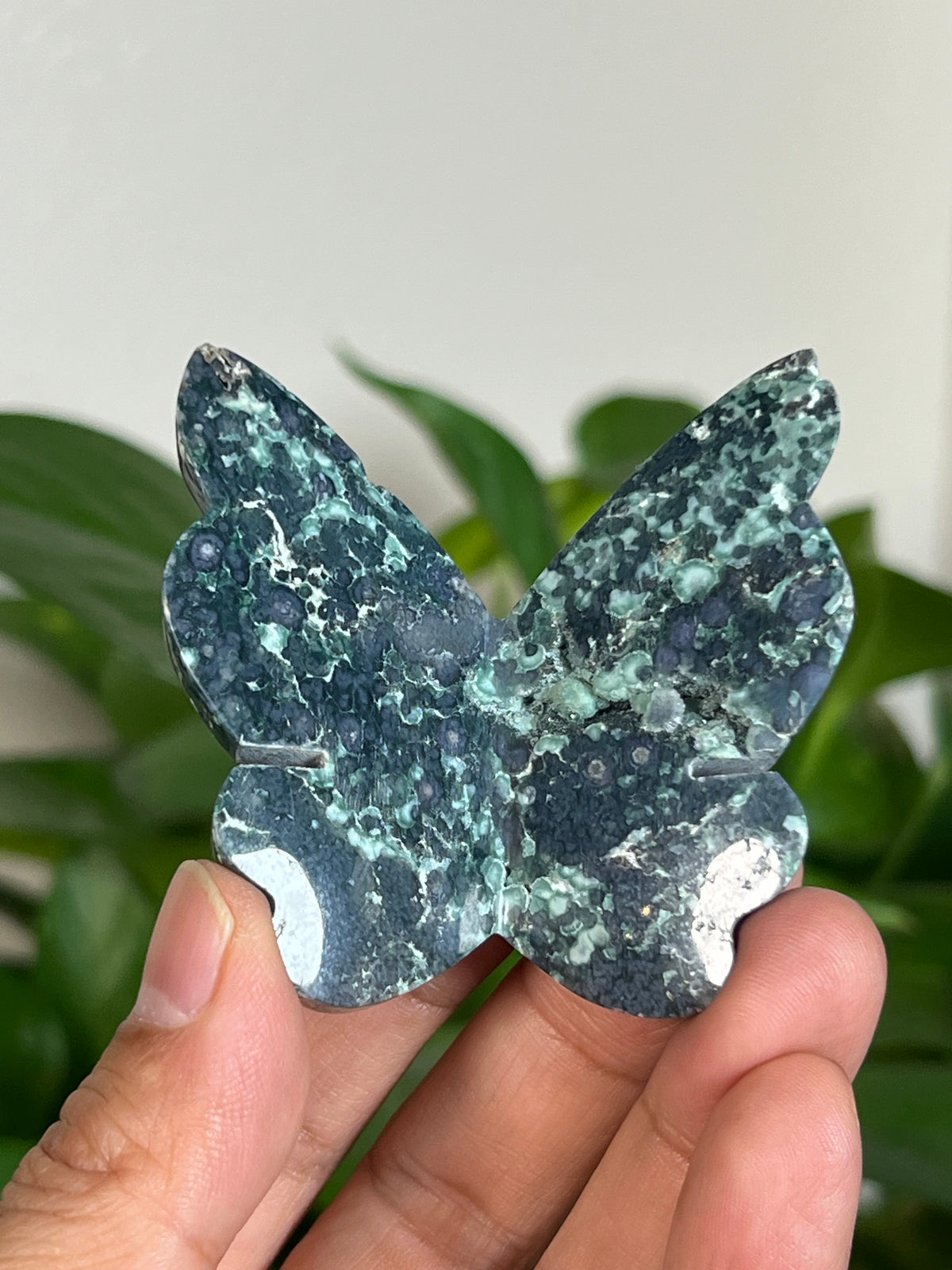 Grape Agate 3D Butterflies