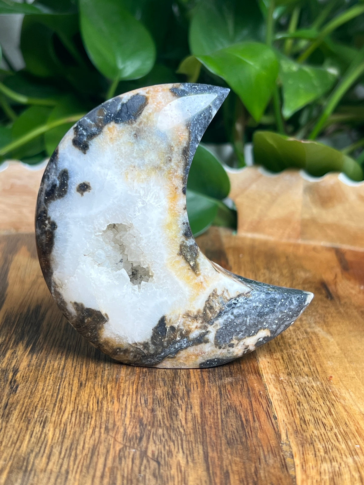 Sphalerite Self-Standing Moon: DB