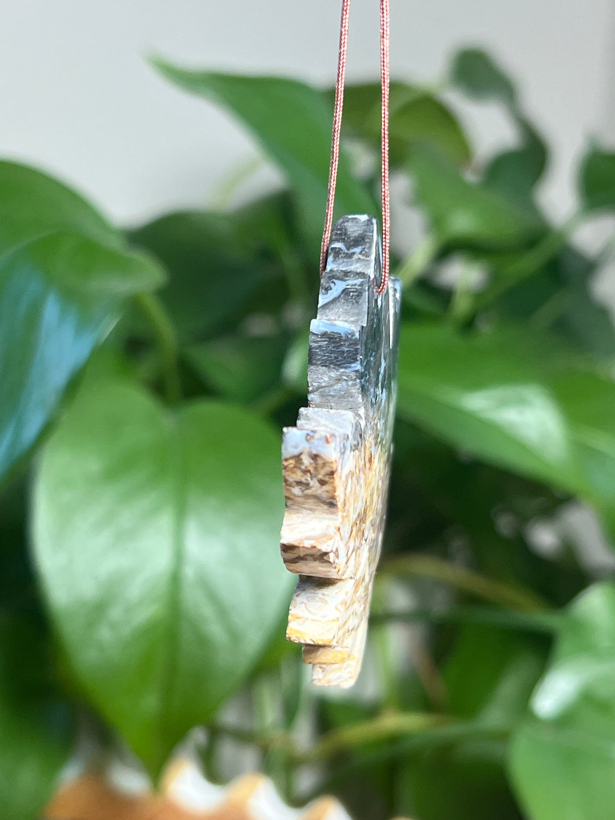 Palm Root Leaf Ornaments