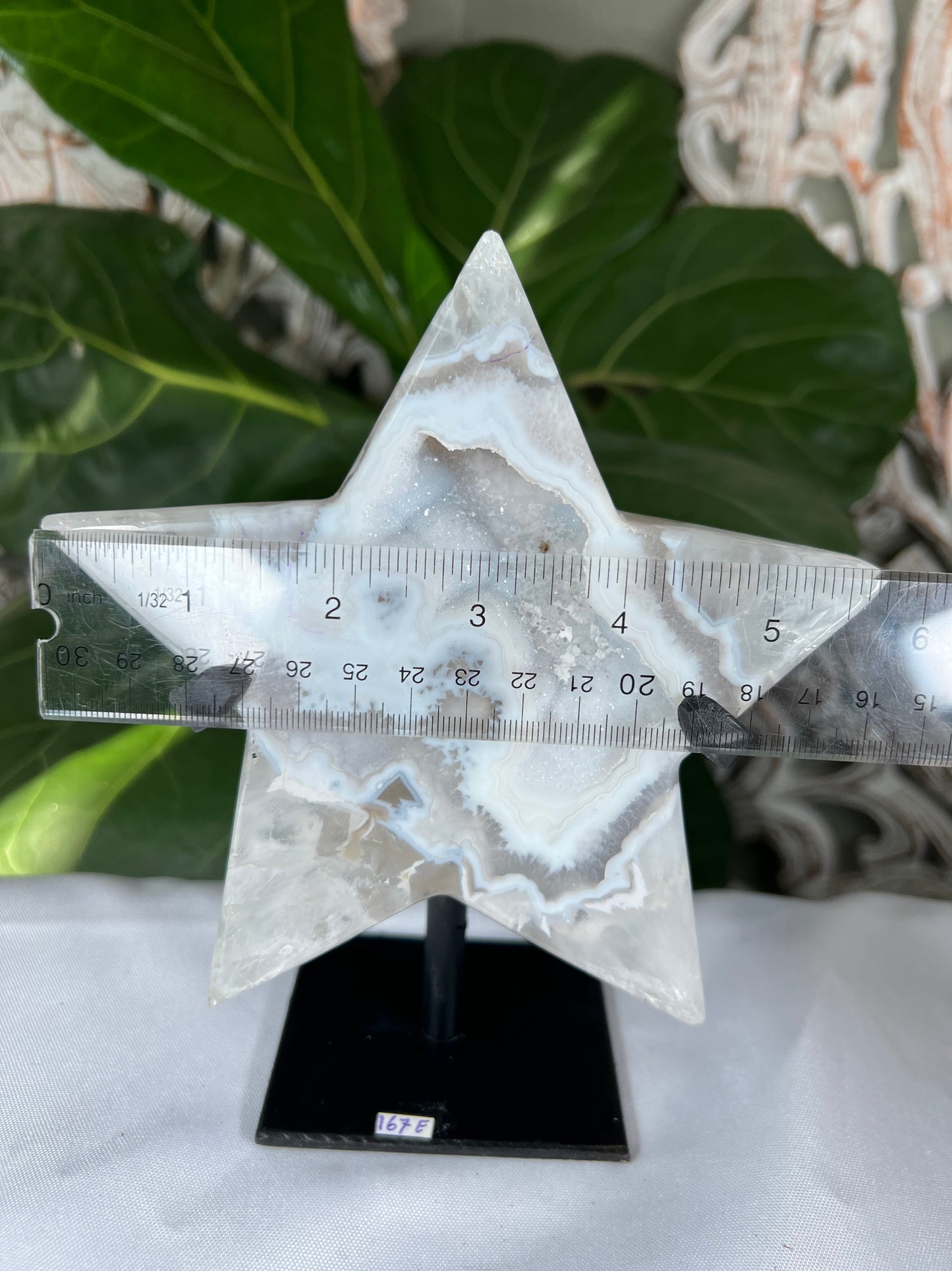 Brazilian Druzy Agate Star