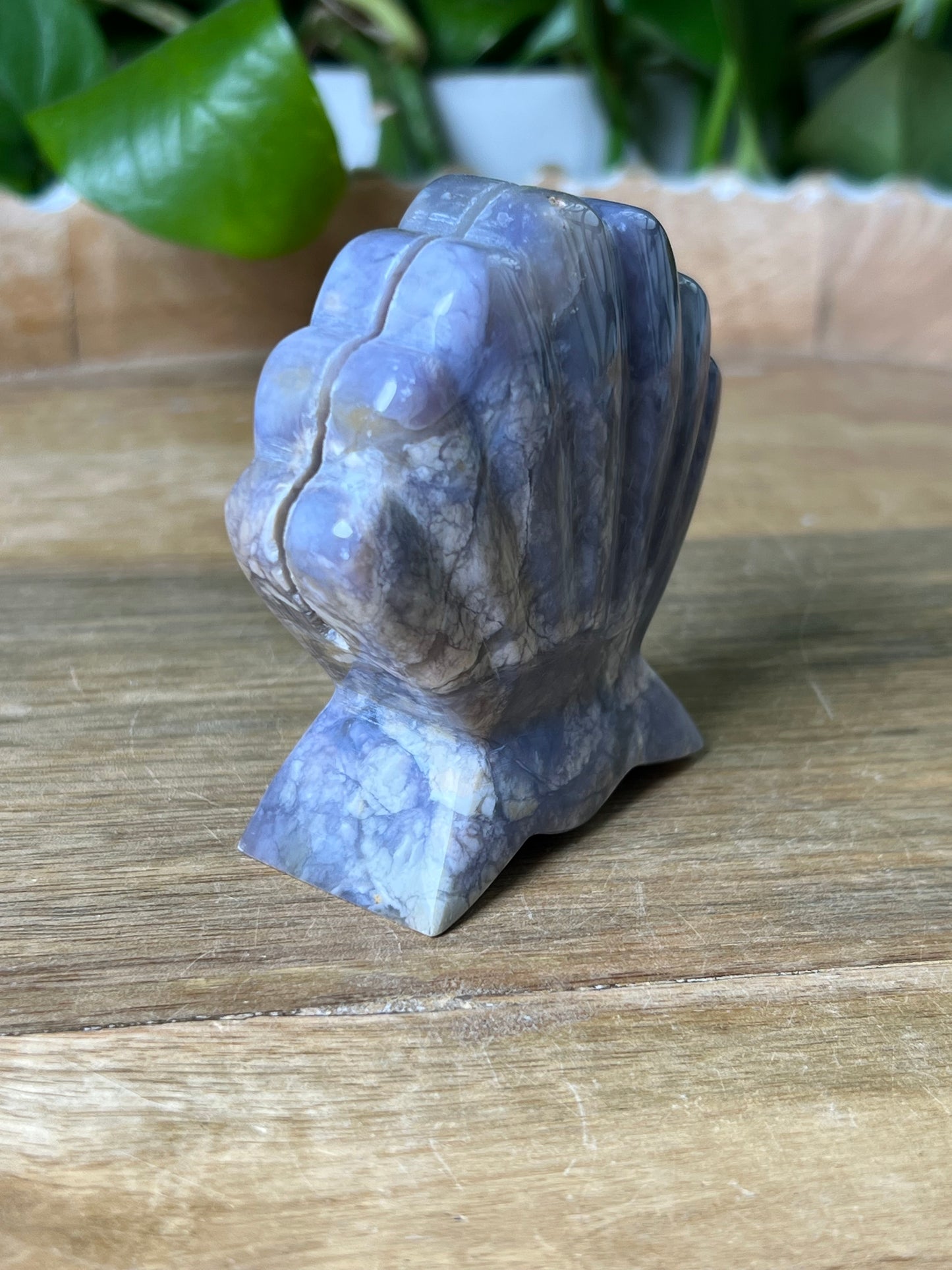 Purple Chalcedony Shell