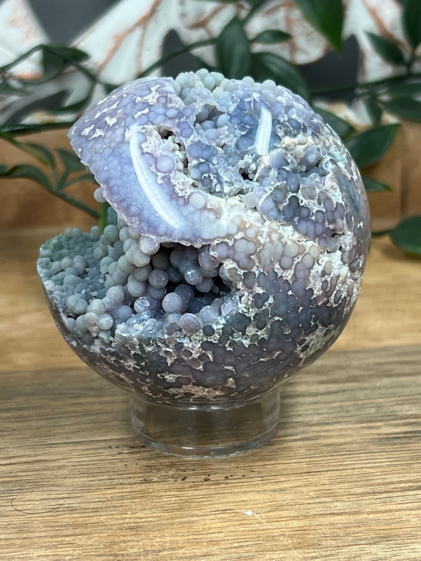 Grape Agate Sphere
