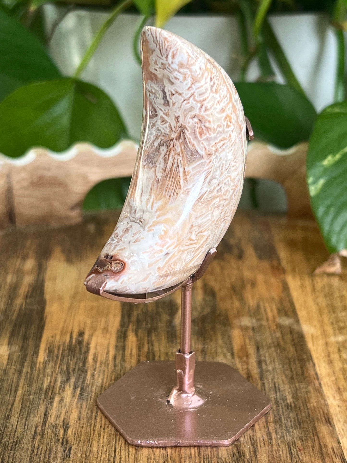 Tube Agate Moon RU