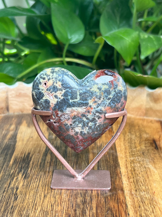 Marcasite Heart: R