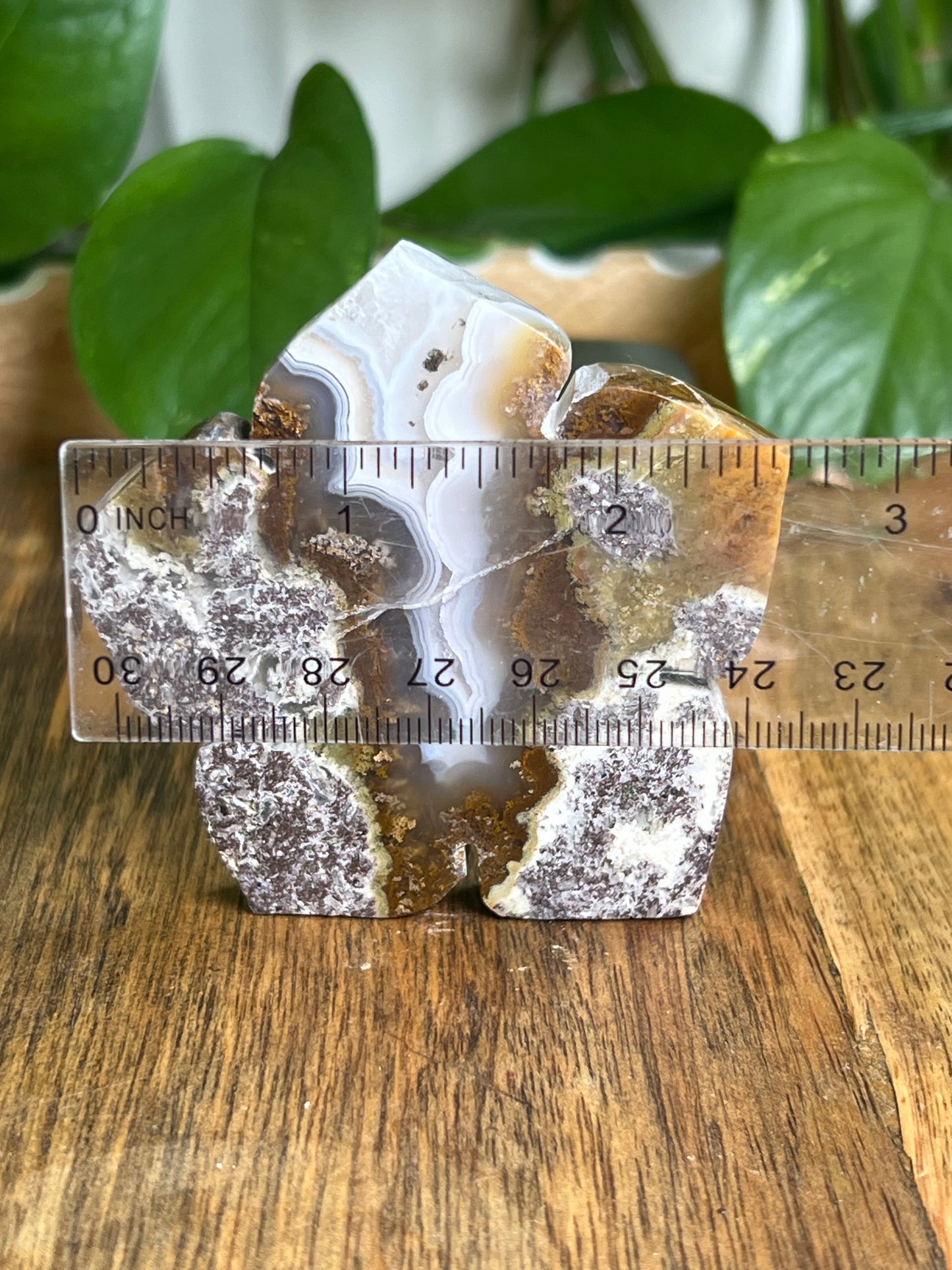 Scenic Moss Agate Flower KF