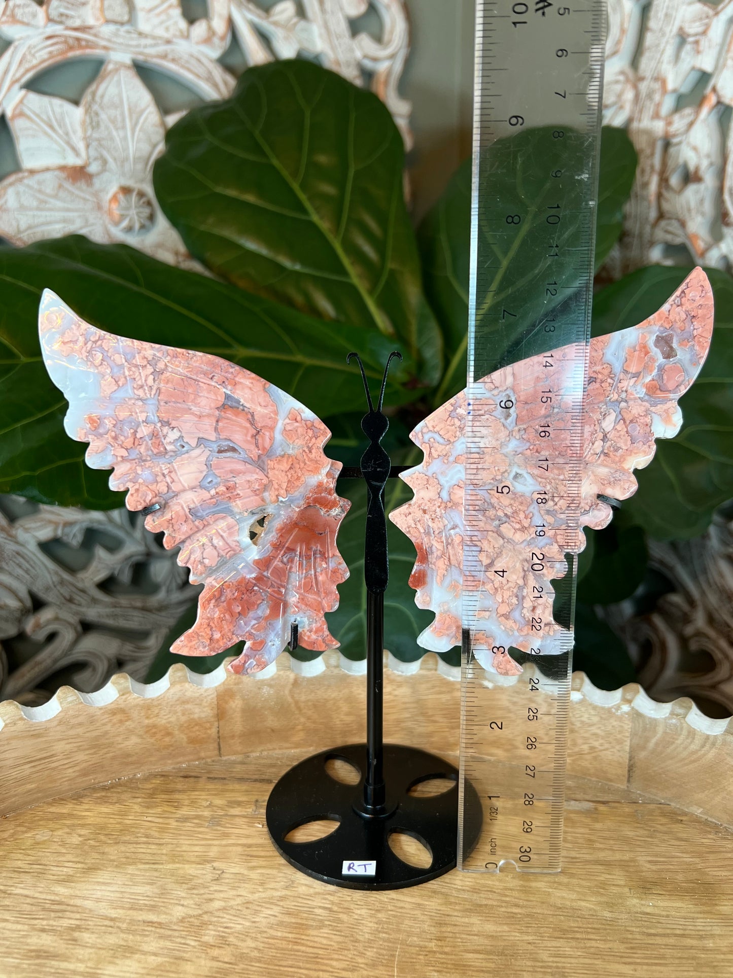 Cotton Candy Agate Wings