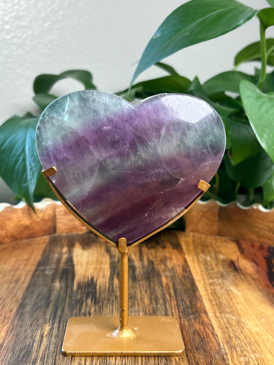 Fluorite Heart: NS