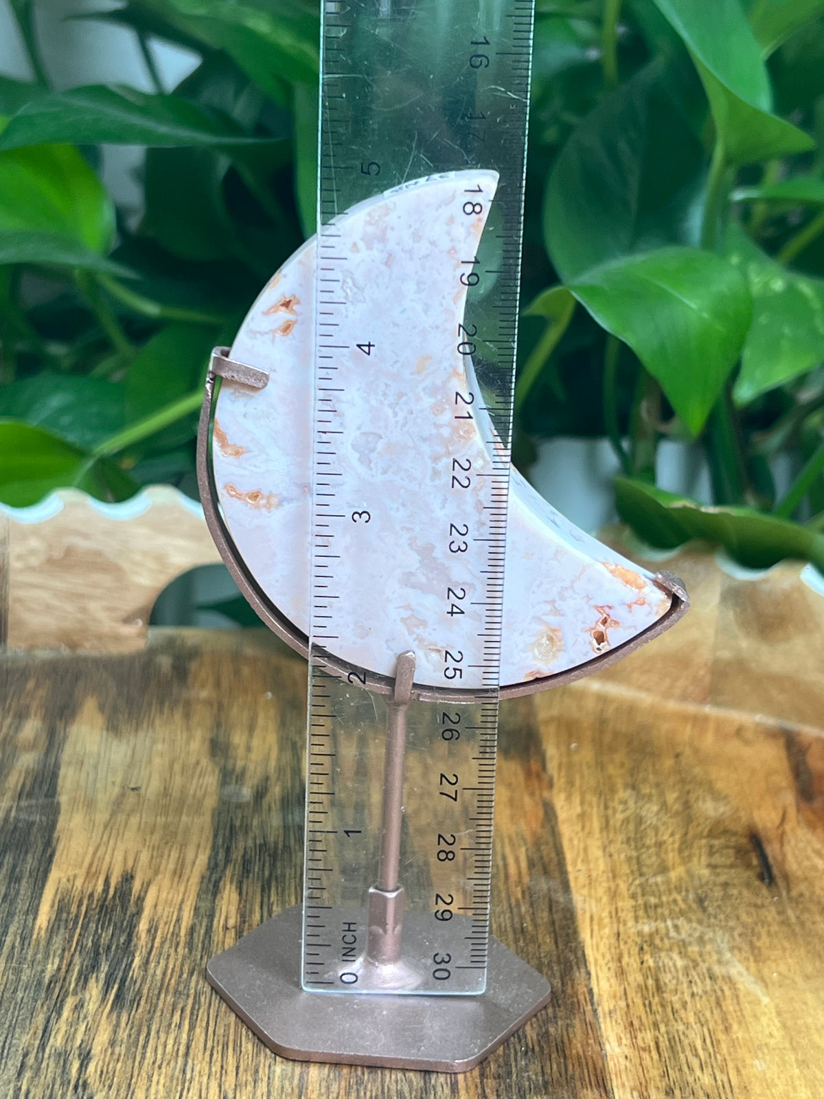 Pink Carnelian Moon: NB