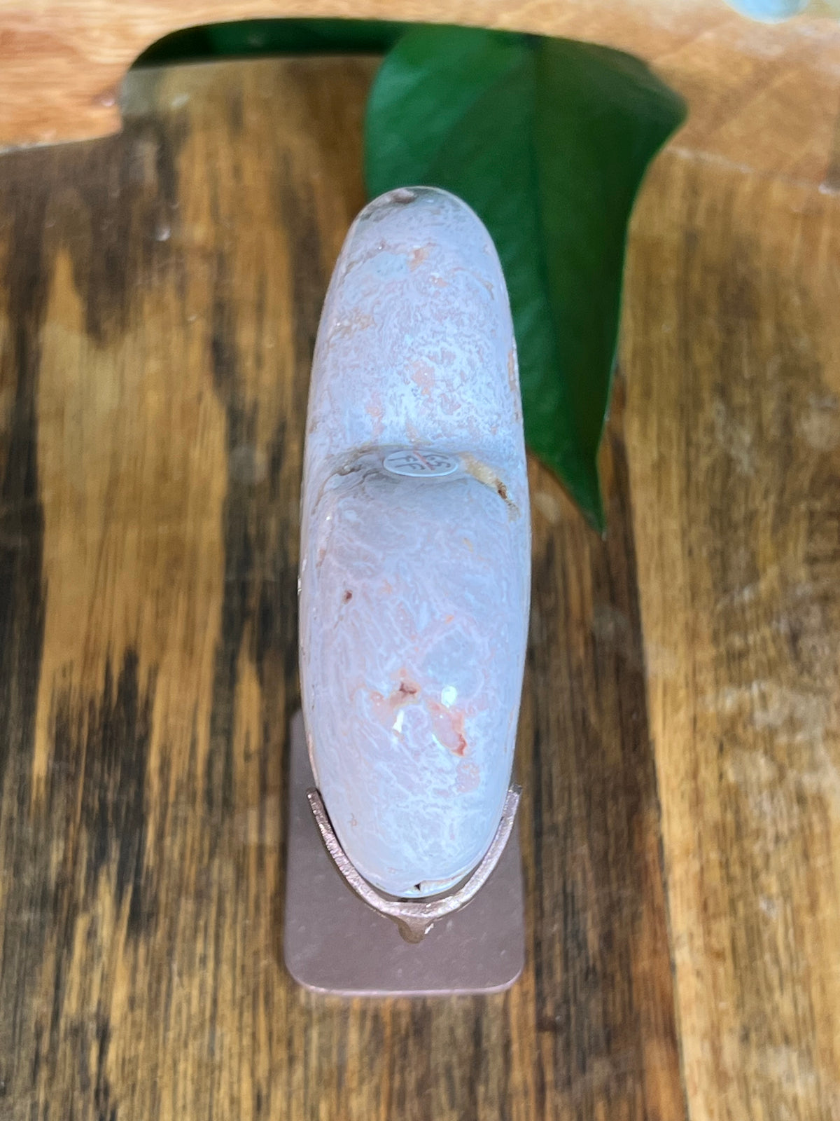 Pink Carnelian Heart: FF